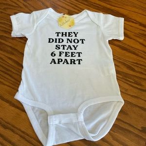 NWT Tullabee Altar’d State Onesie, Sz 12 mo.